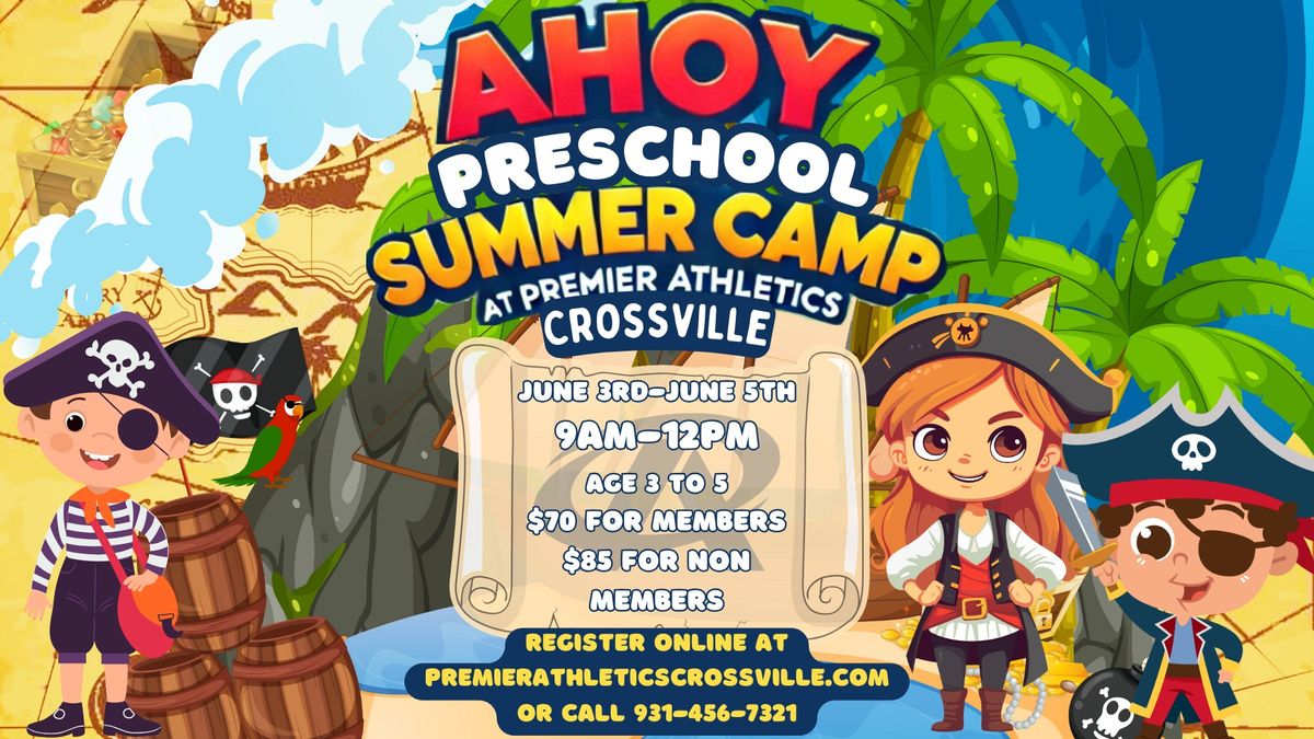 Pirate Theme - Preschool SUMMER CAMP