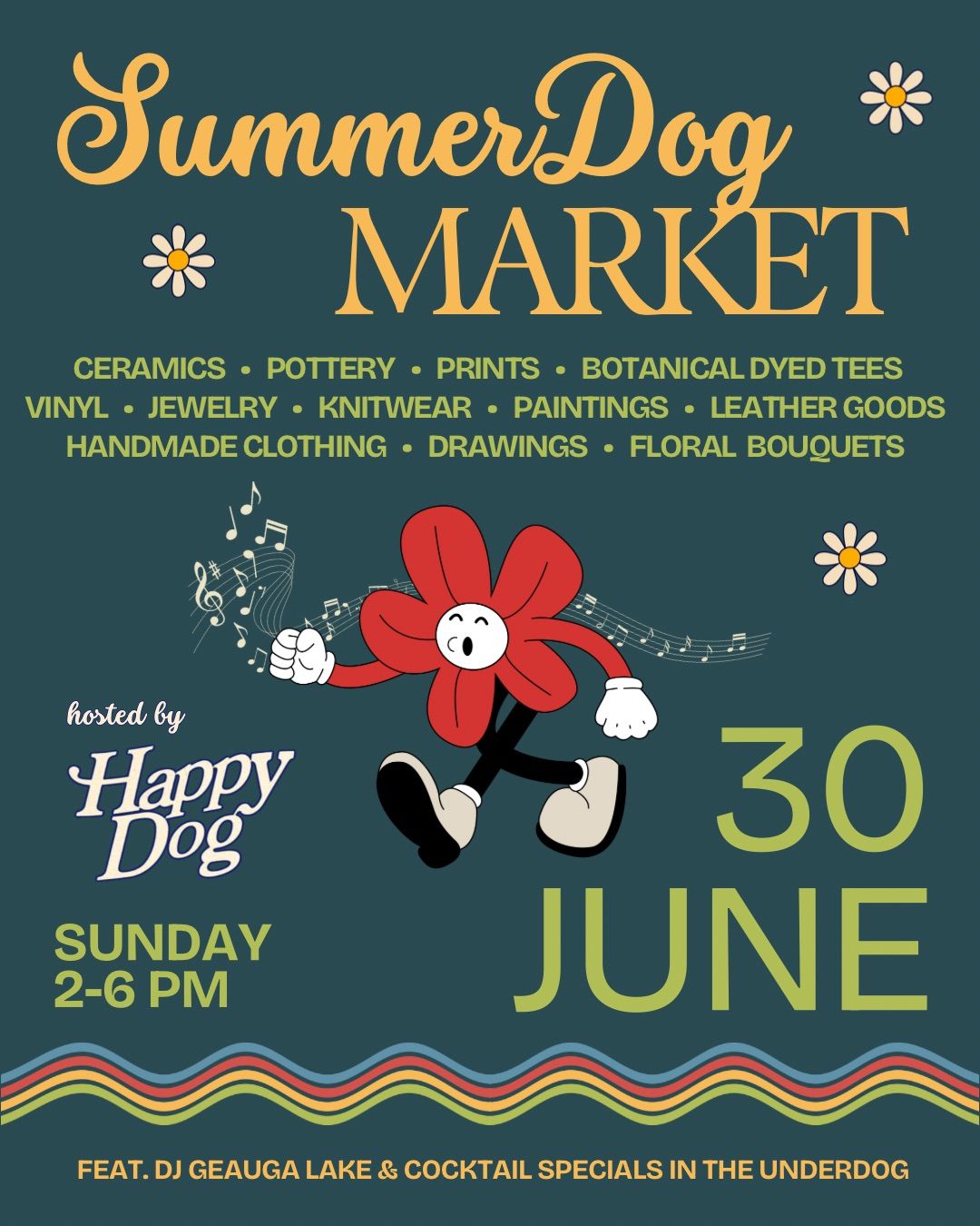 SummerDog Art Market hosted by Happy Dog!