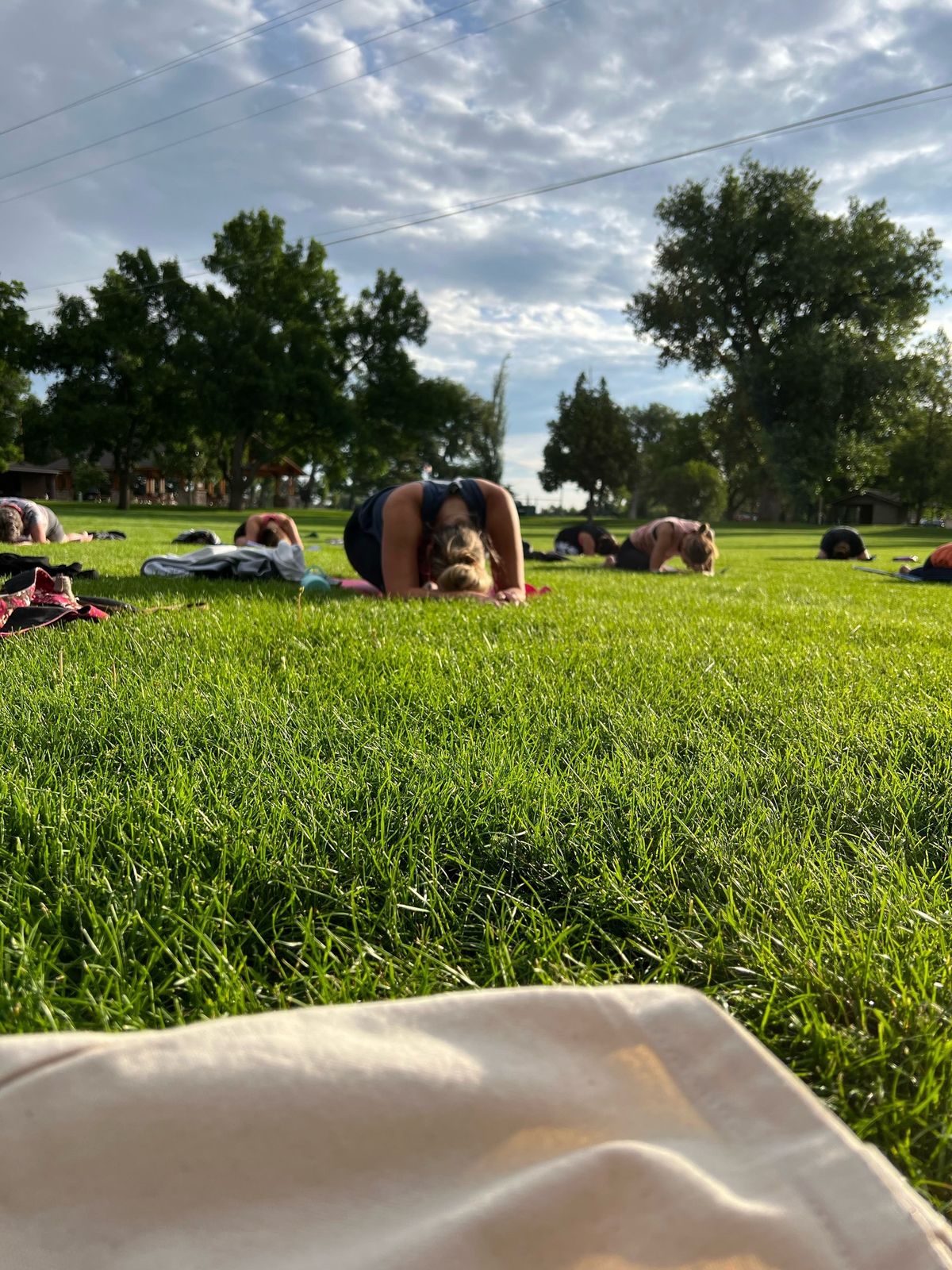 Summer Yoga in the Park