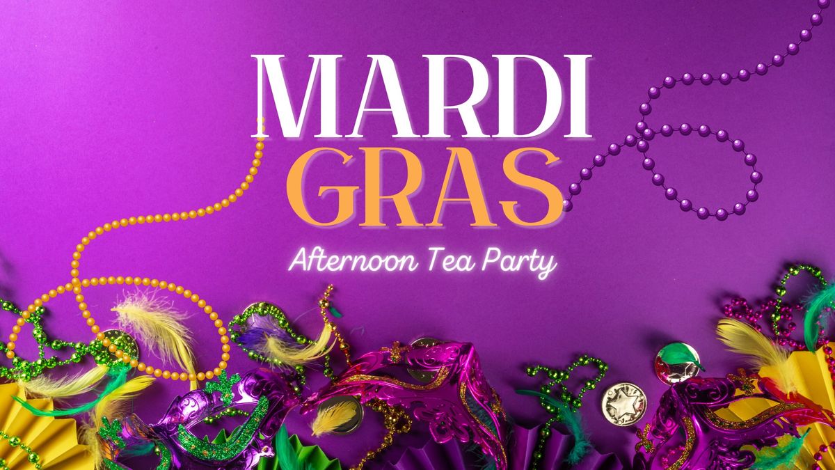 Mardi Gras Afternoon Tea Party