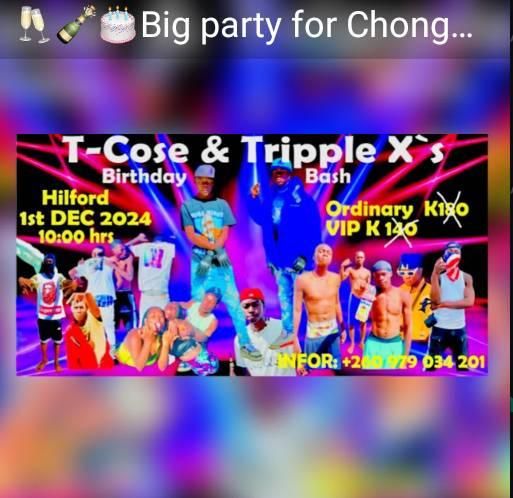 Big party chongwe drippers