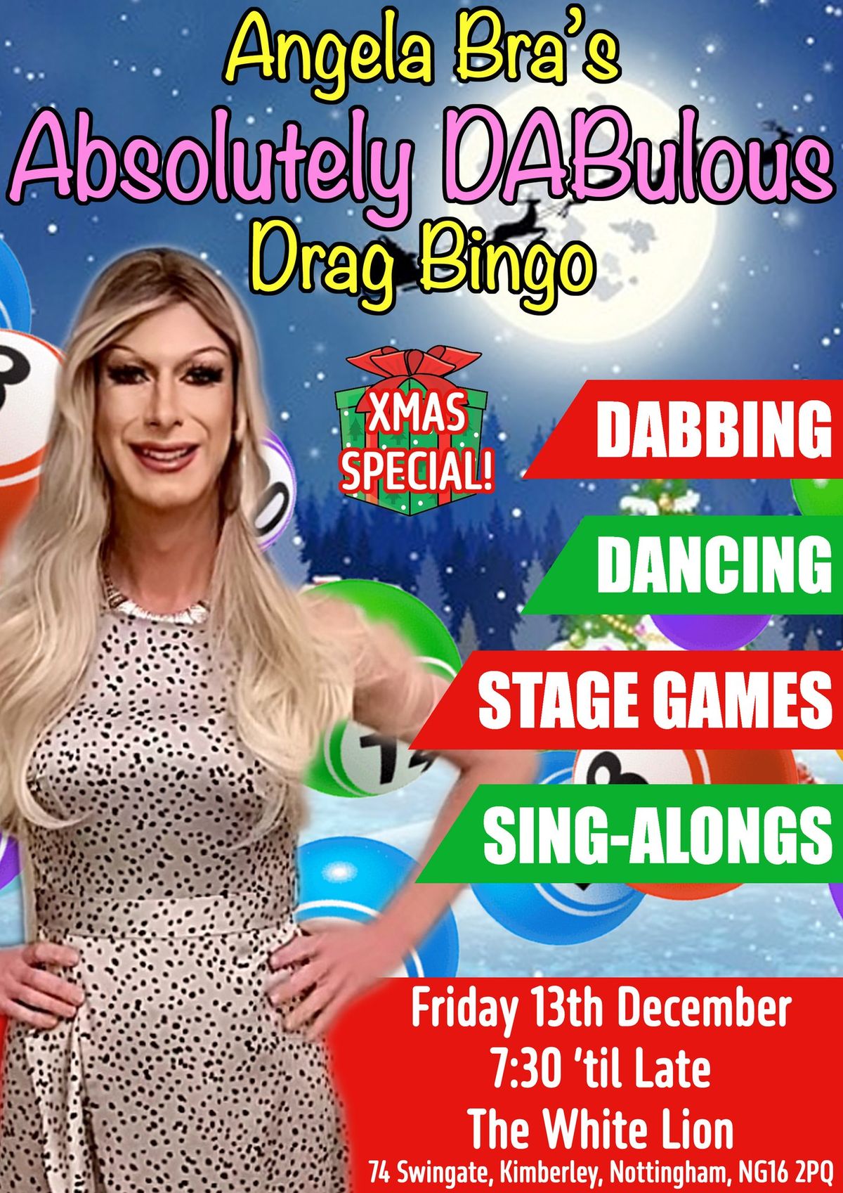 Absolutely DABulous Xmas Bingo