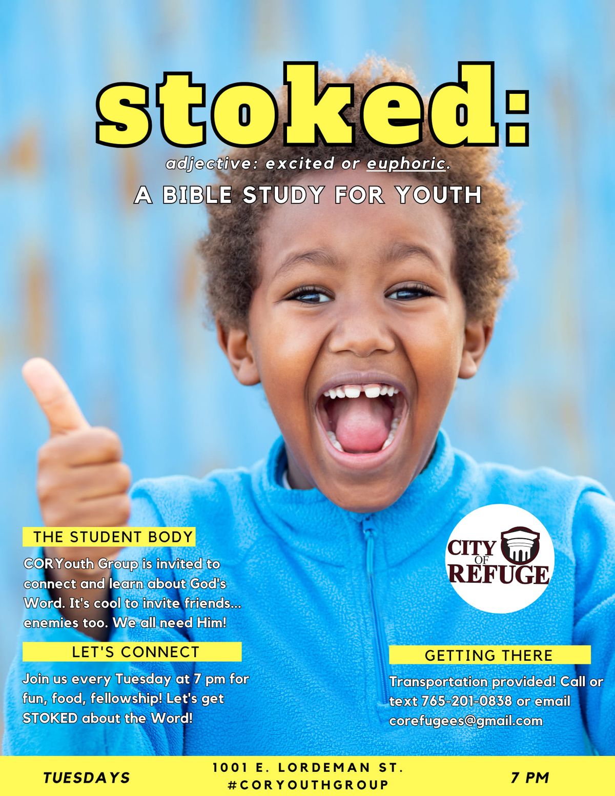 STOKED: a Bible Study for youth