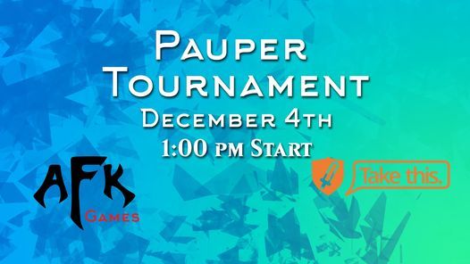 Pauper Tournament for Ty