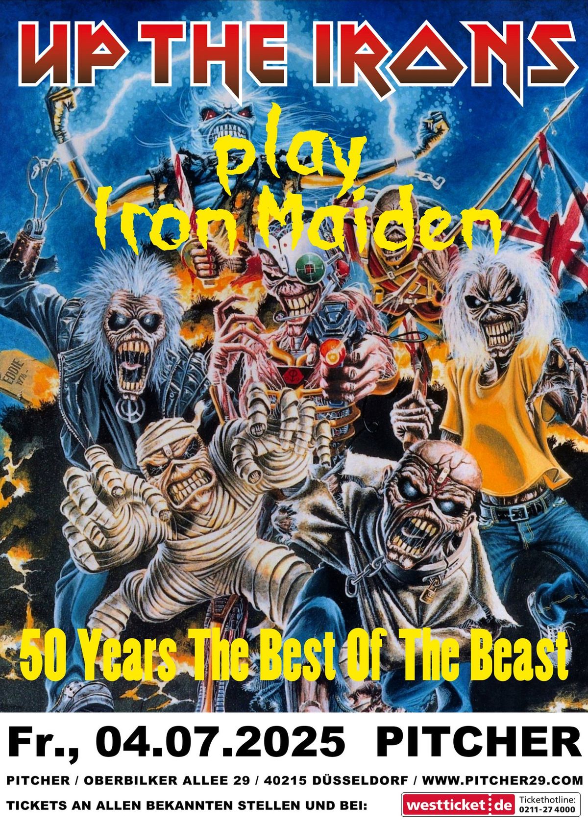 IRON MAIDEN by UP THE IRONS - \u201e50 YEARS BEST OF THE BEAST-SPECIAL\u201c