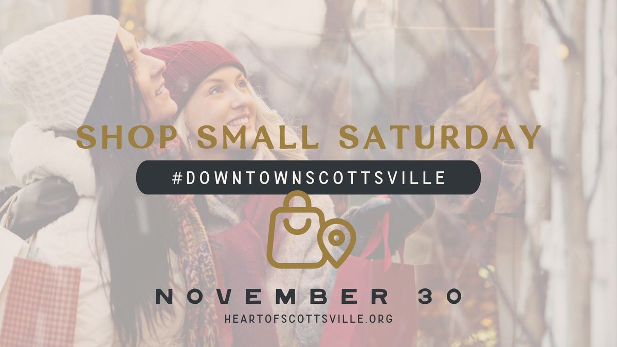 Shop Small Saturday in Historic Downtown Scottsville