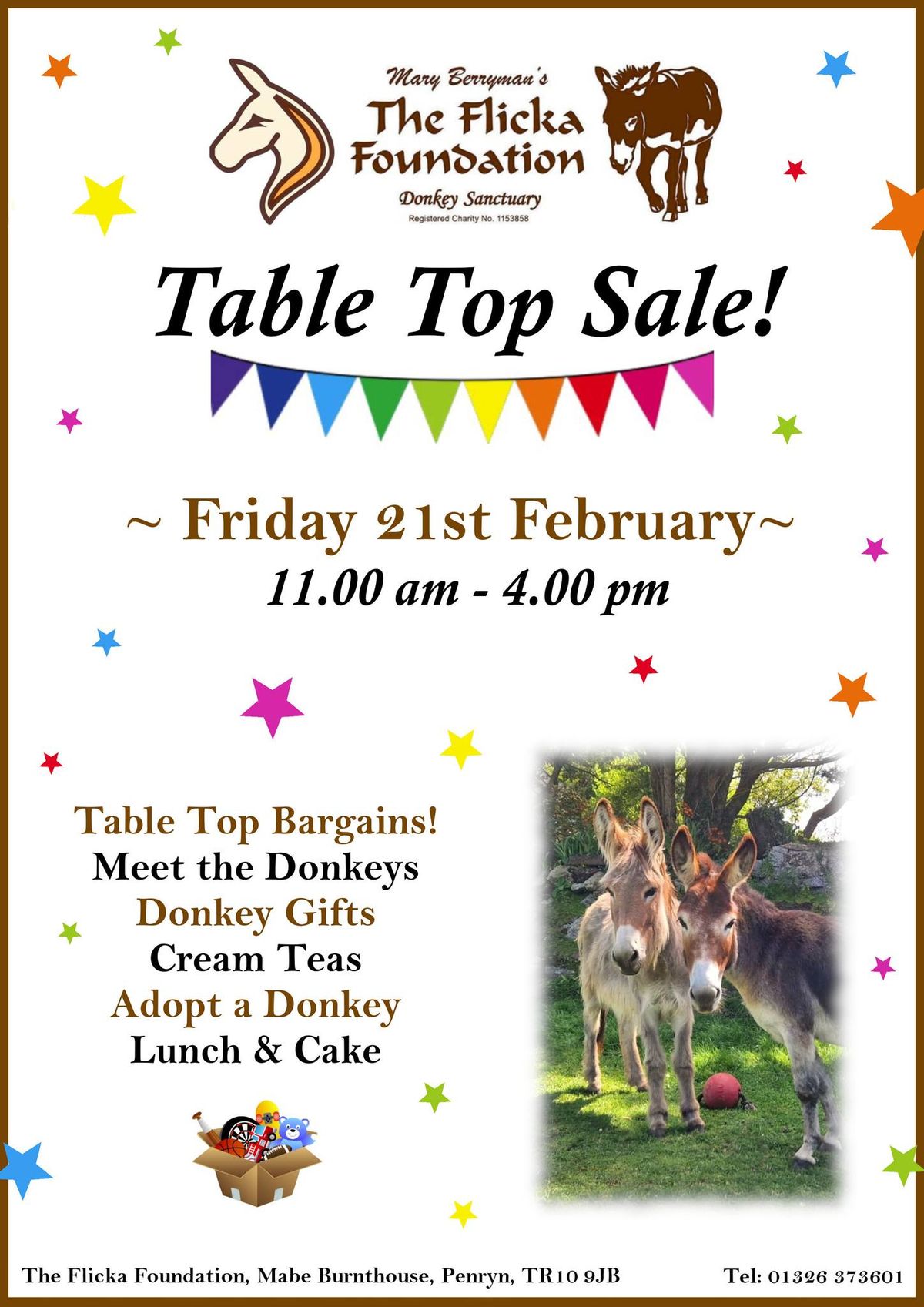 Table Top Sale