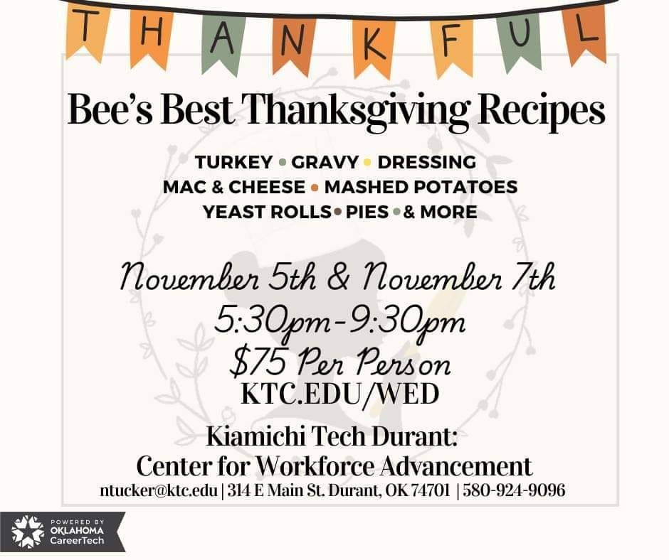 Bee's Best Thanksgiving Recipes 