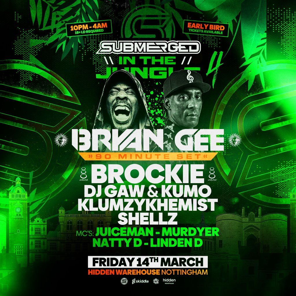 Submerged in the jungle - Bryan Gee 90 Min set - Brockie