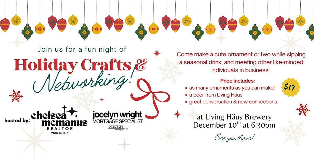 Ornament Decorating at Living Ha\u00fcs Beer