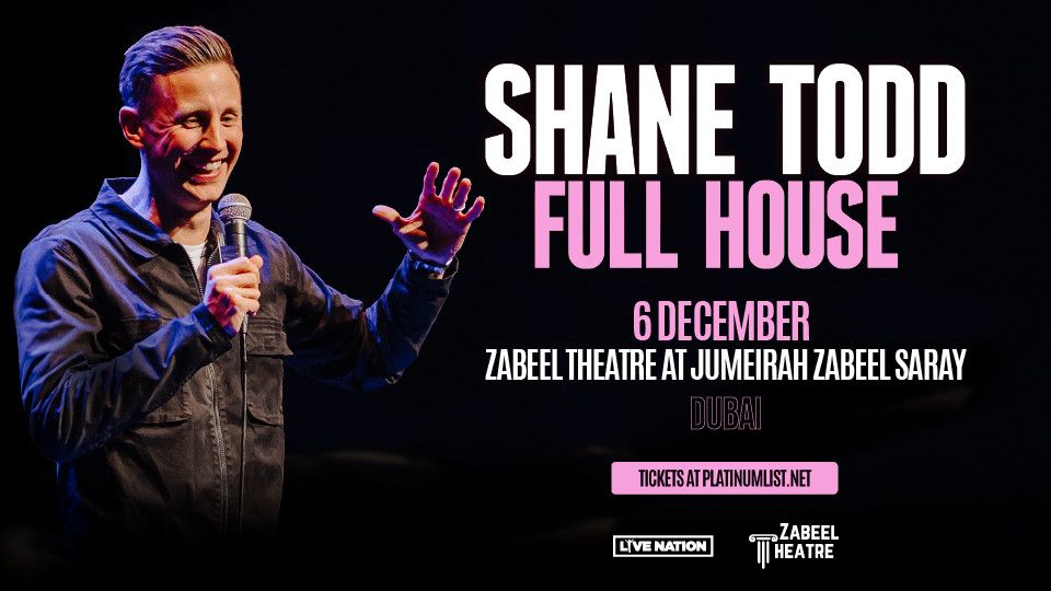 Shane Todd at Zabeel Theatre, Dubai