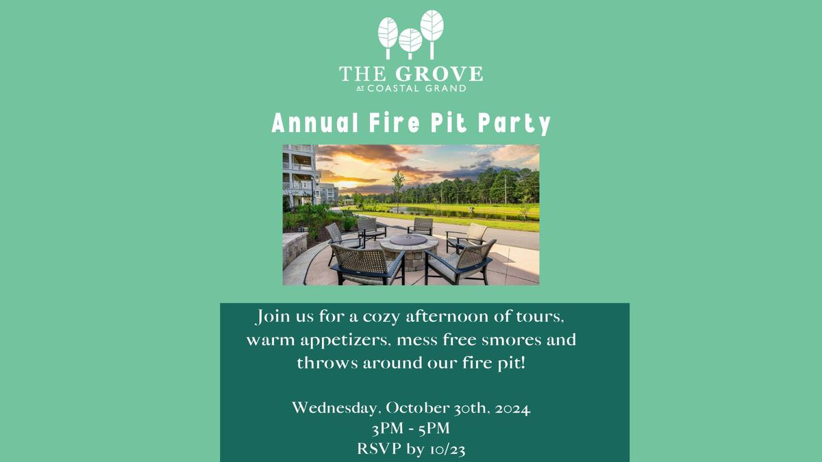 Annual Fire Pit Party