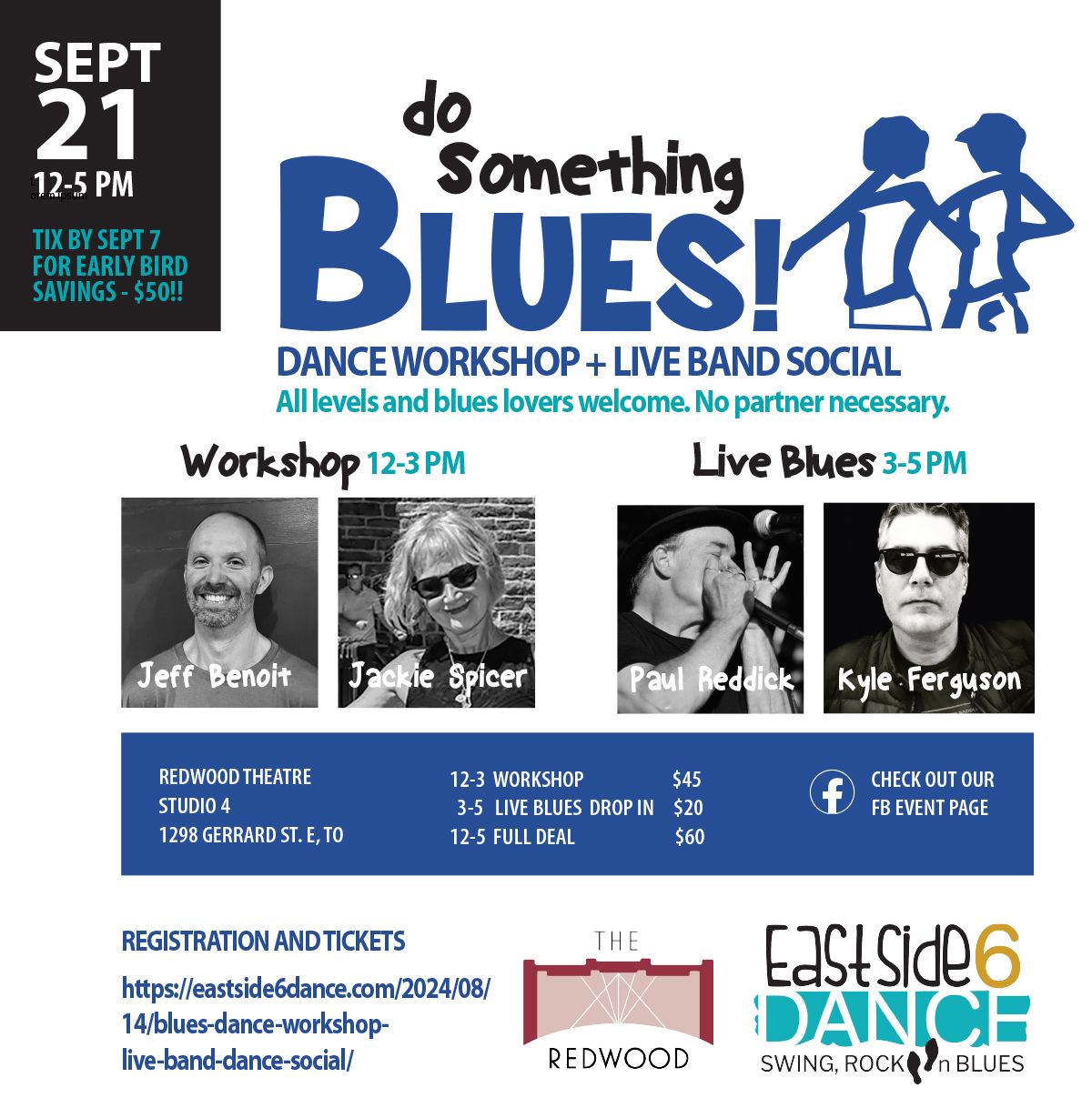 Blues Dance Workshop + Live Band Social Dance