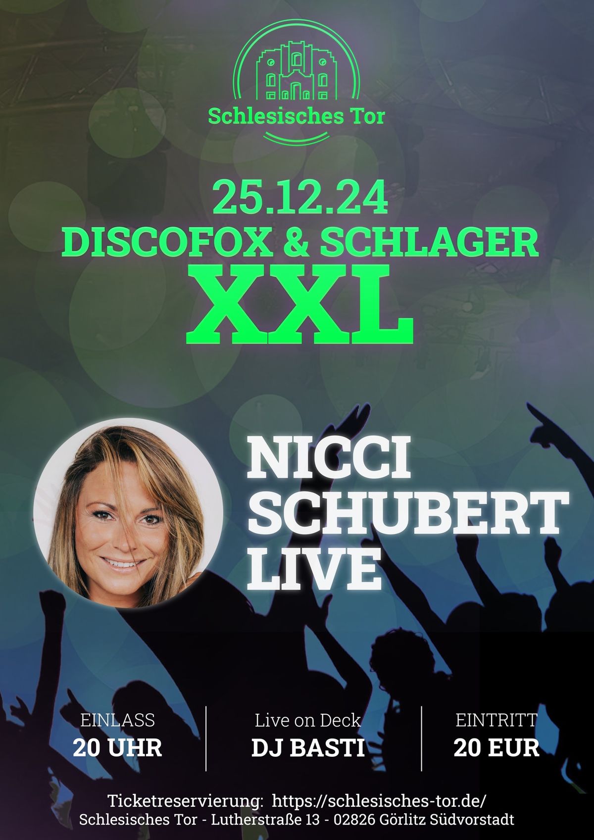 Discofox & Schlager XXL meets NICCI SCHUBERT