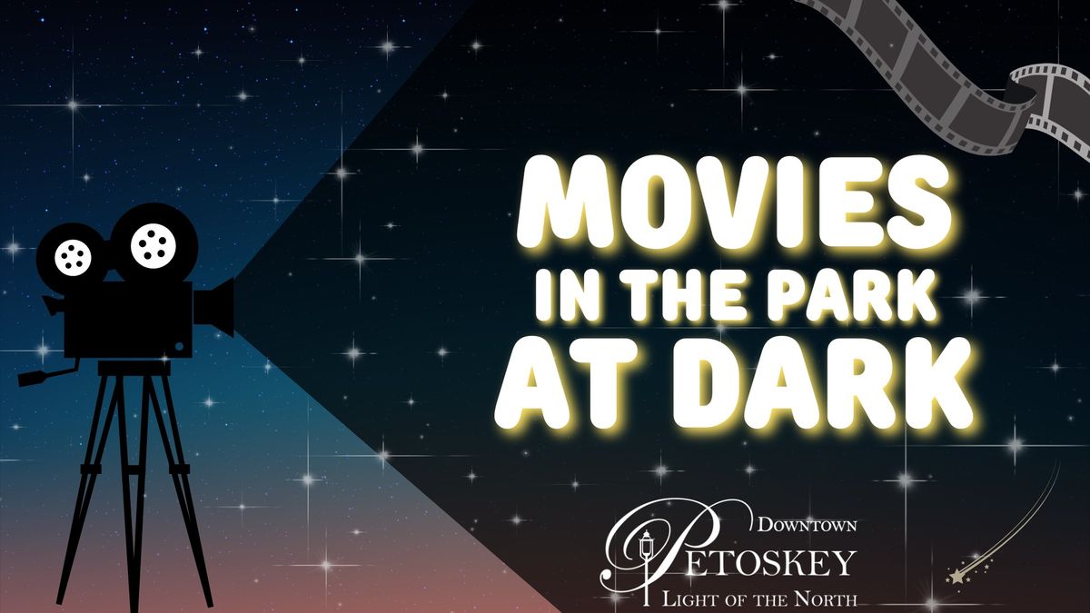 Movies in the Park at Dark