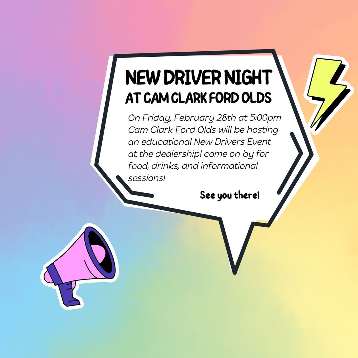 New Driver Night at Cam Clark Ford Olds