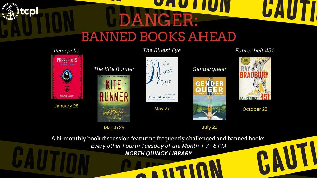 Banned Books Club @ North Quincy Library (2025)