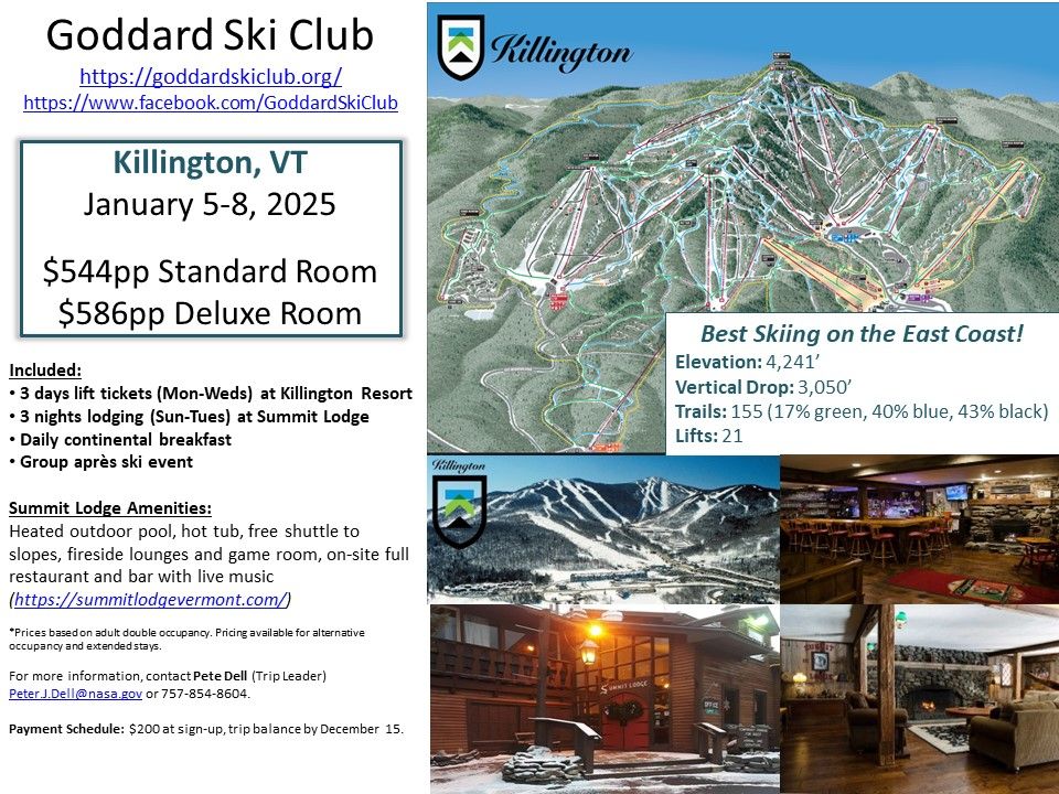 2025 Killington Trip