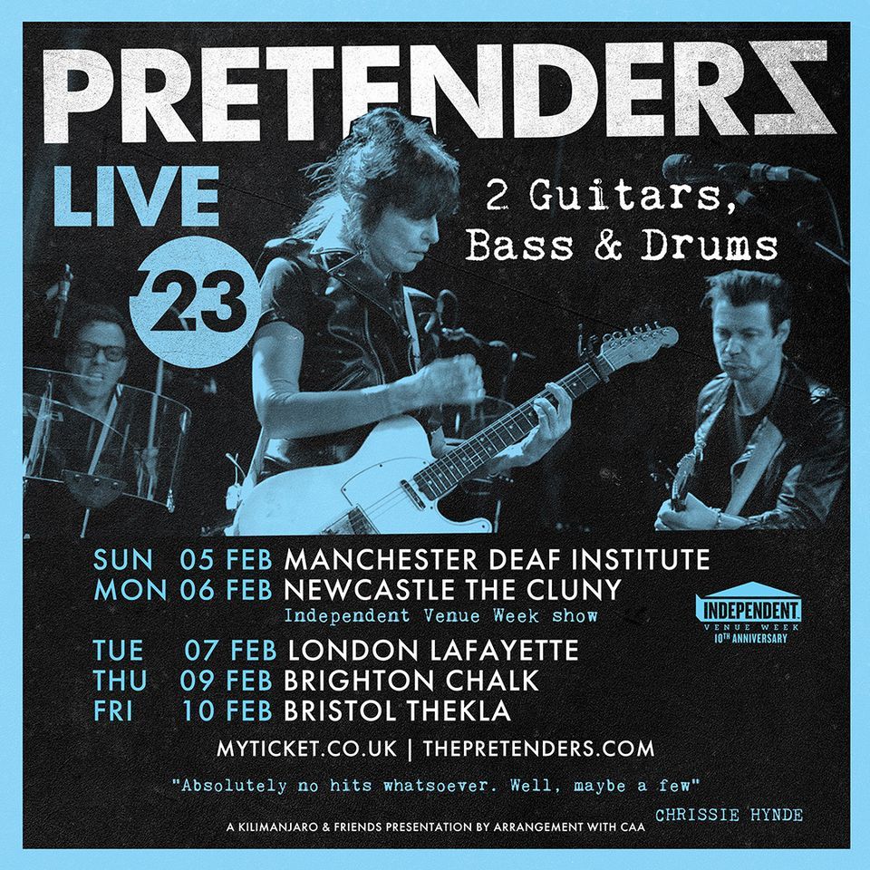 The Pretenders live at The Deaf Institute, Manchester