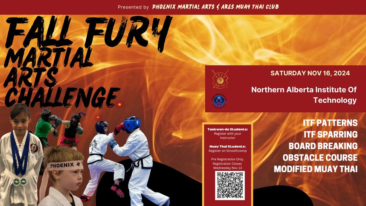 Fall Fury Martial Arts Challenge