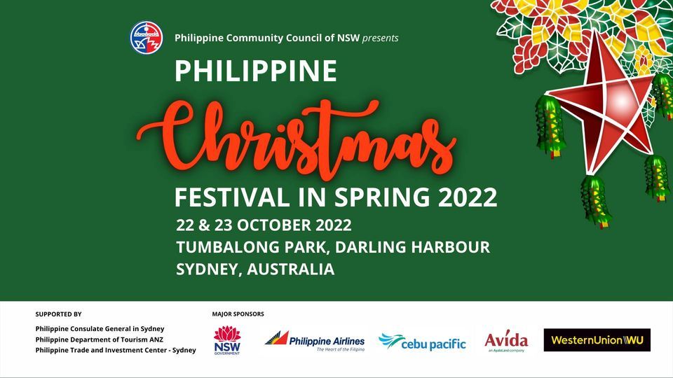Philippine Christmas Festival in Spring 2022