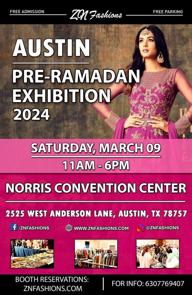 ZN Fashions Austin Pre-Ramadan Exhibition