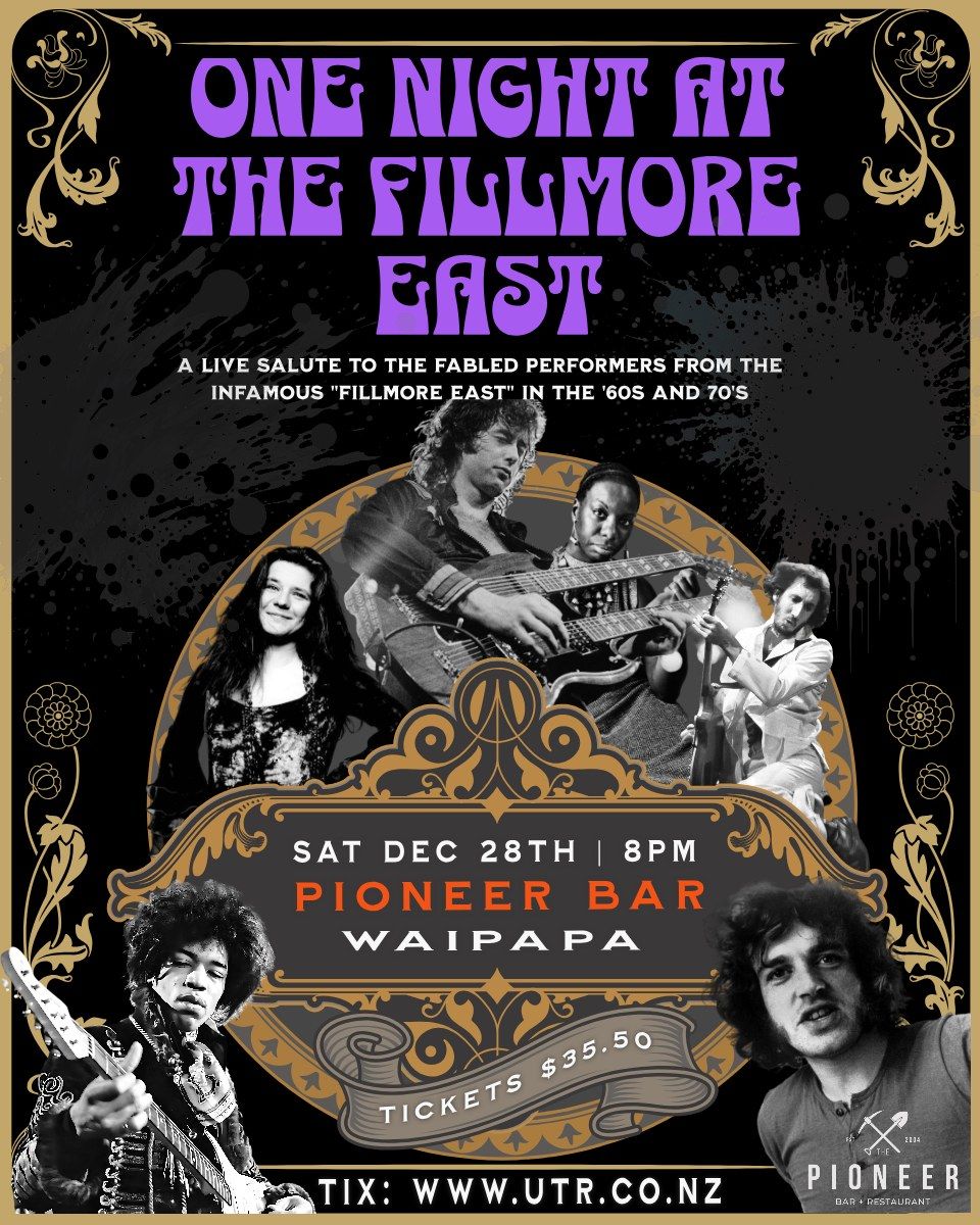 One Night At The Fillmore East