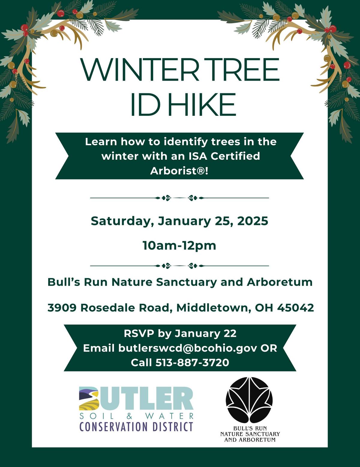 Winter Tree ID Hike