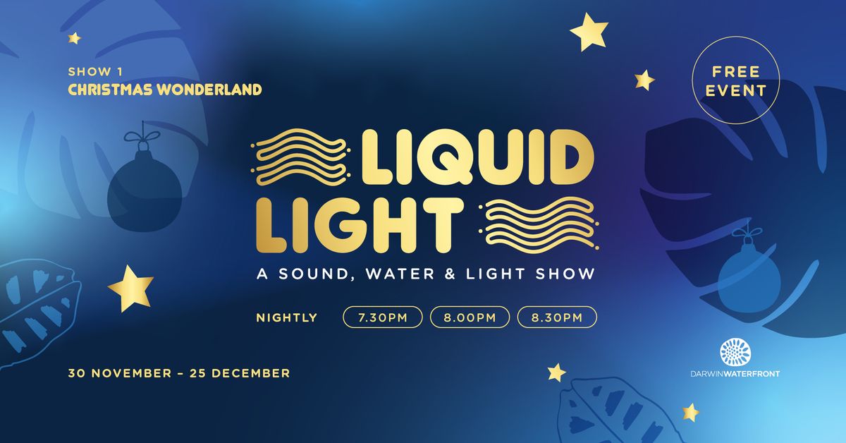 Liquid Light: A Christmas Wonderland