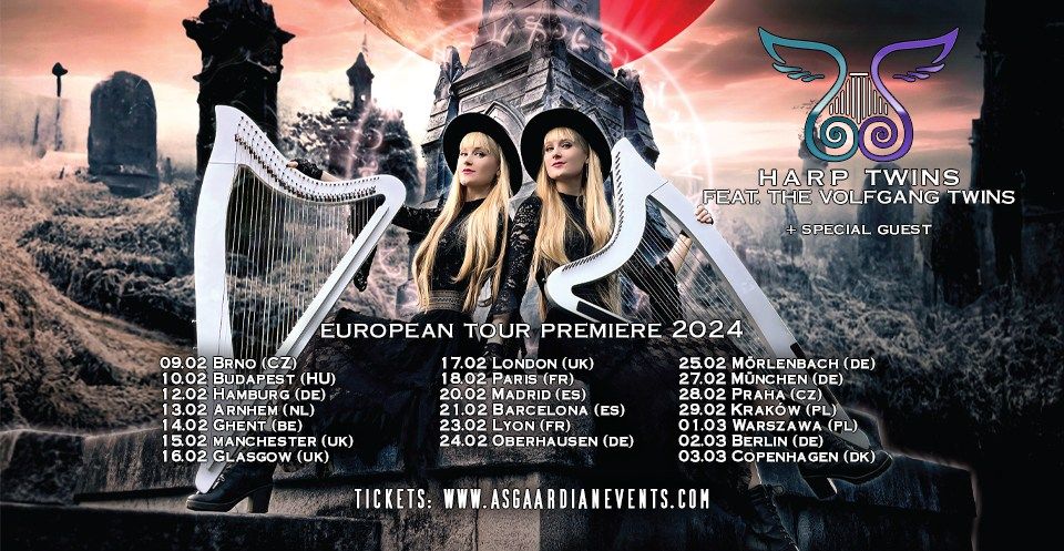 Harp Twins ft. Volfgang Twins, Lyrre & Runika l Warszawa I @VooDoo Club