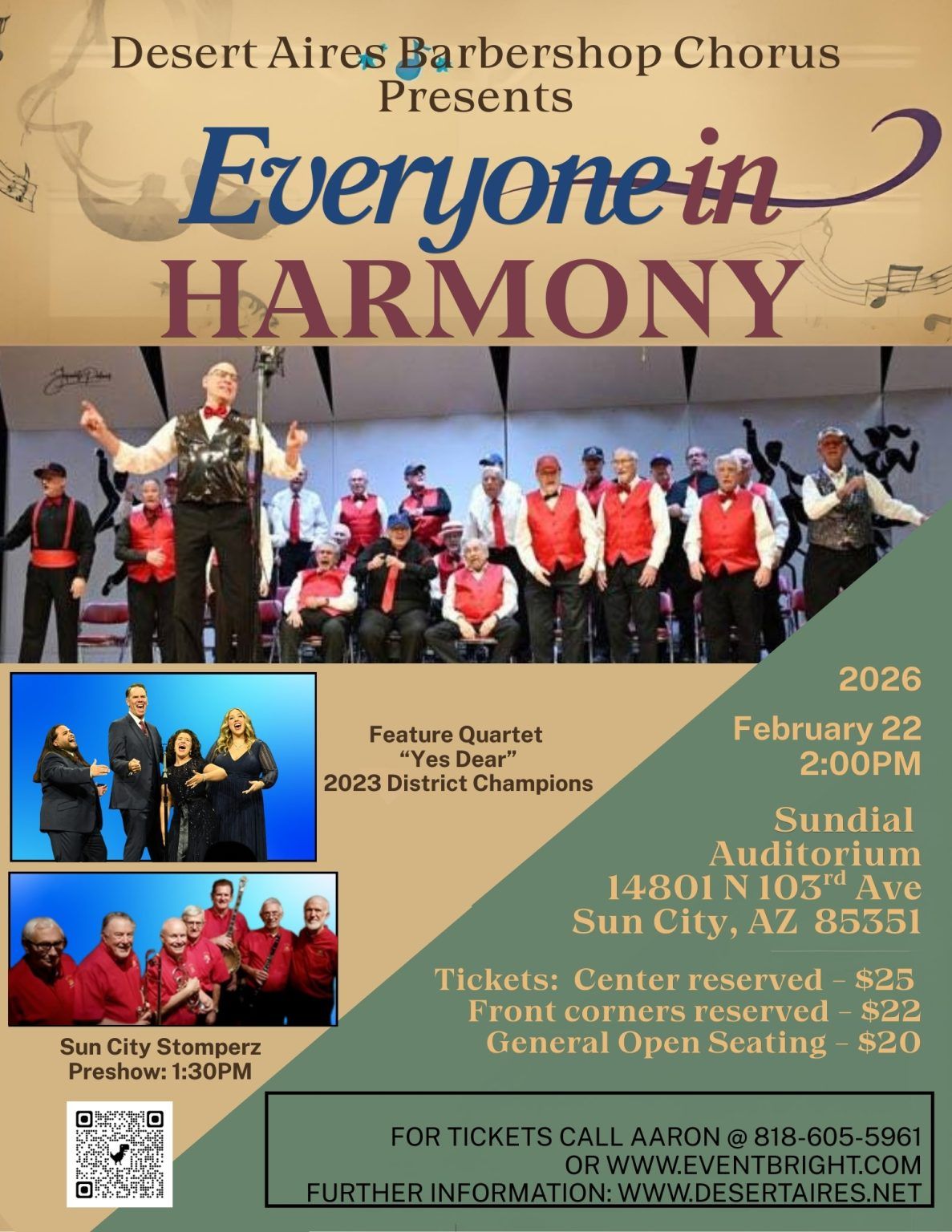Barbershop Quartet at Stifel Theatre - St. Louis