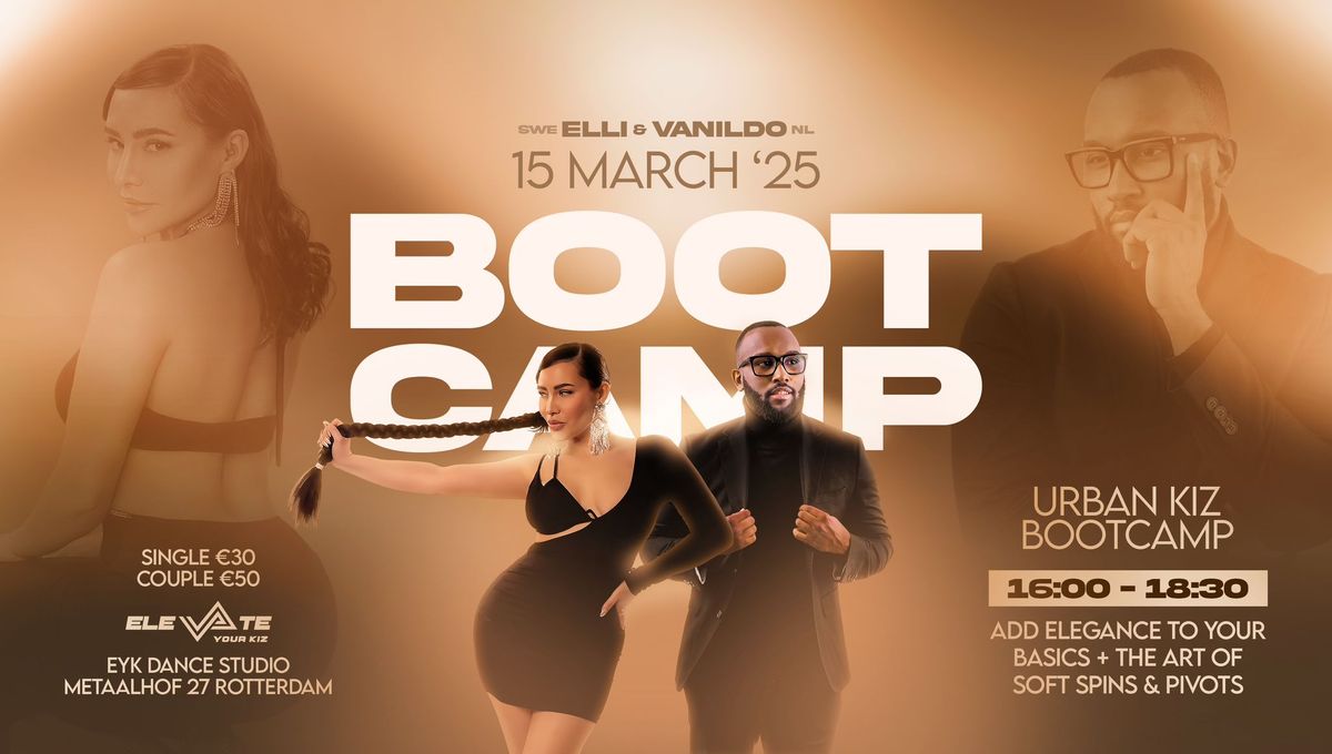 Bootcamp UrbanKiz Elegance in Your Basics & The Art of Soft Spins and Pivots -  by Vanildo & Elli