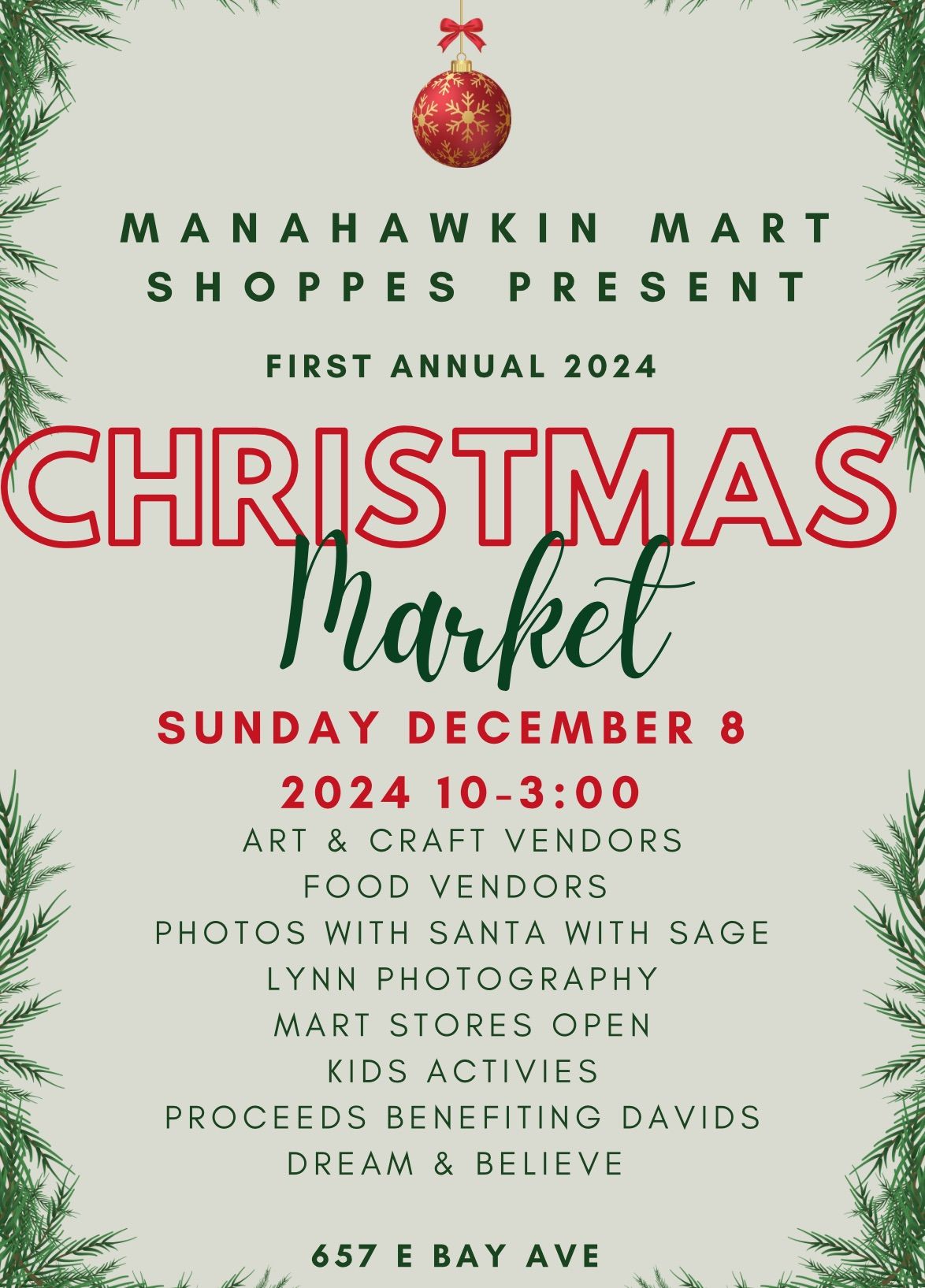 CHRISTMAS MARKET at the MART \ud83c\udf84\u26c4\ufe0f