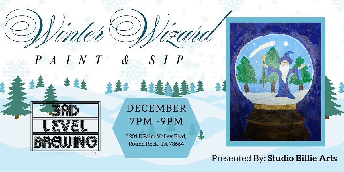 Winter Wizard Paint & Sip