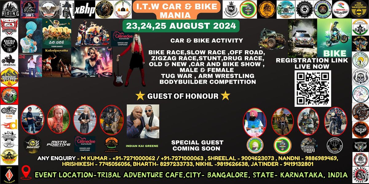 TRIBUTE TO MARTYR'S AND INDIA TO WORLD CAR & BIKE MANIA 