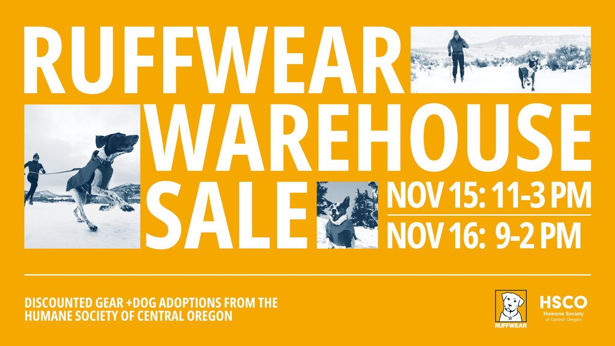 Ruffwear Warehouse Sale