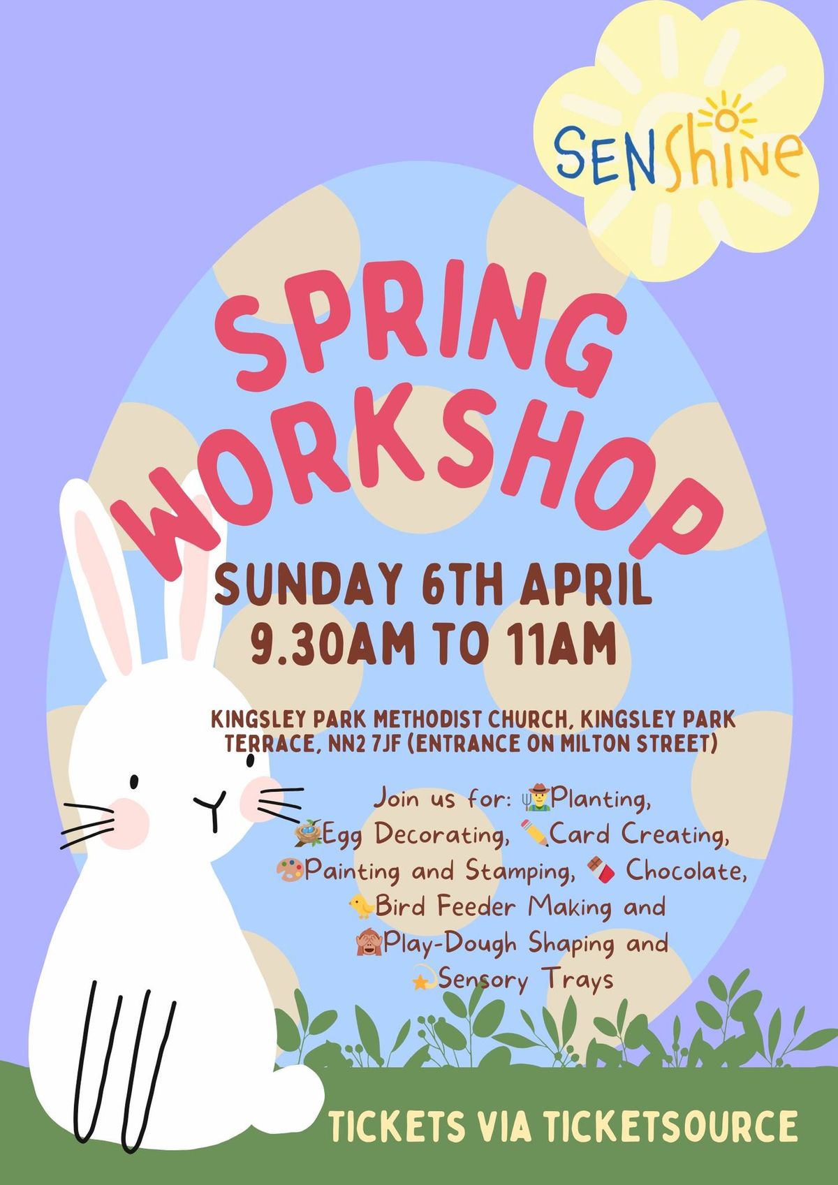 SENshine Spring Workshop\ud83c\udf37\ud83d\udc23\u2600\ufe0f