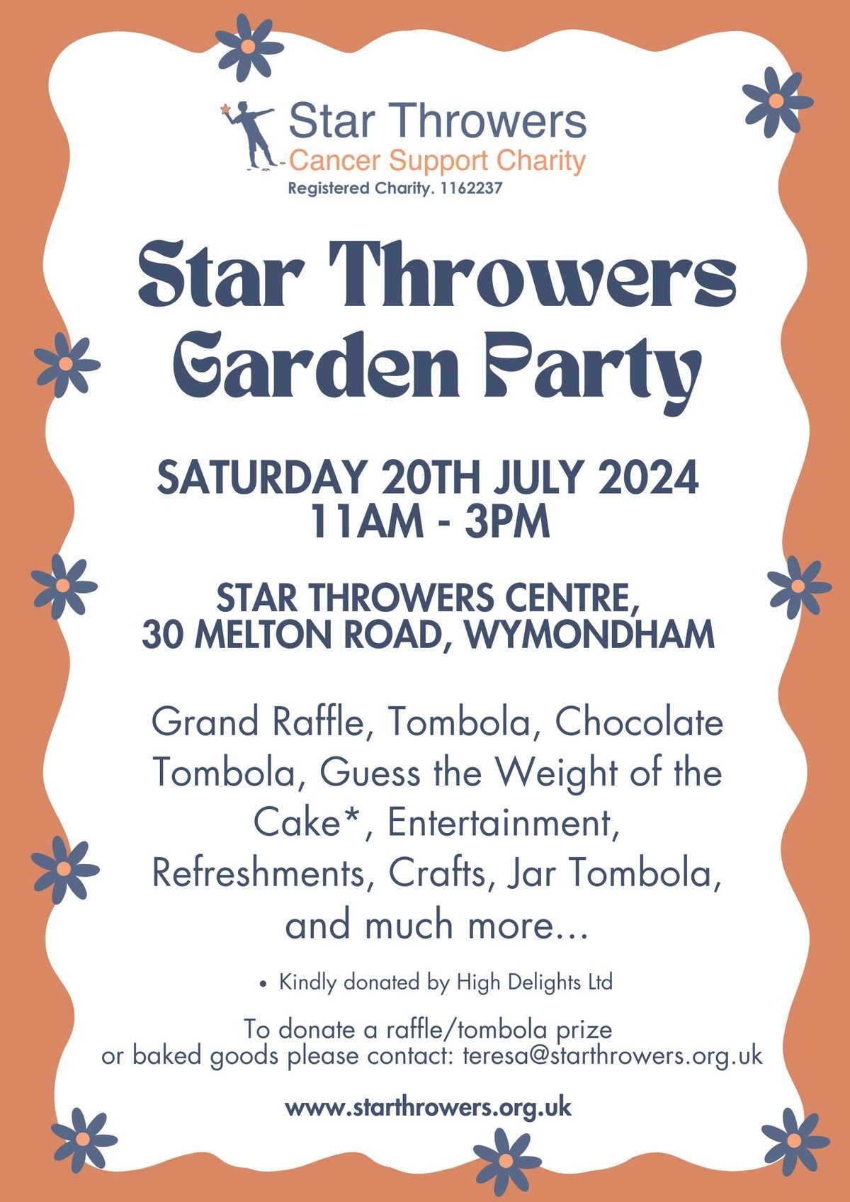 Star Throwers Garden Party 2024