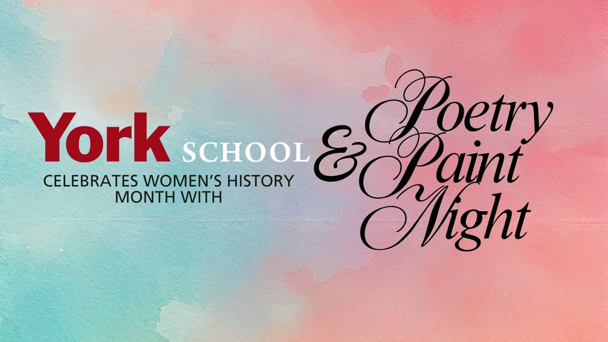 Mother-Daughter Poetry and Paint Night