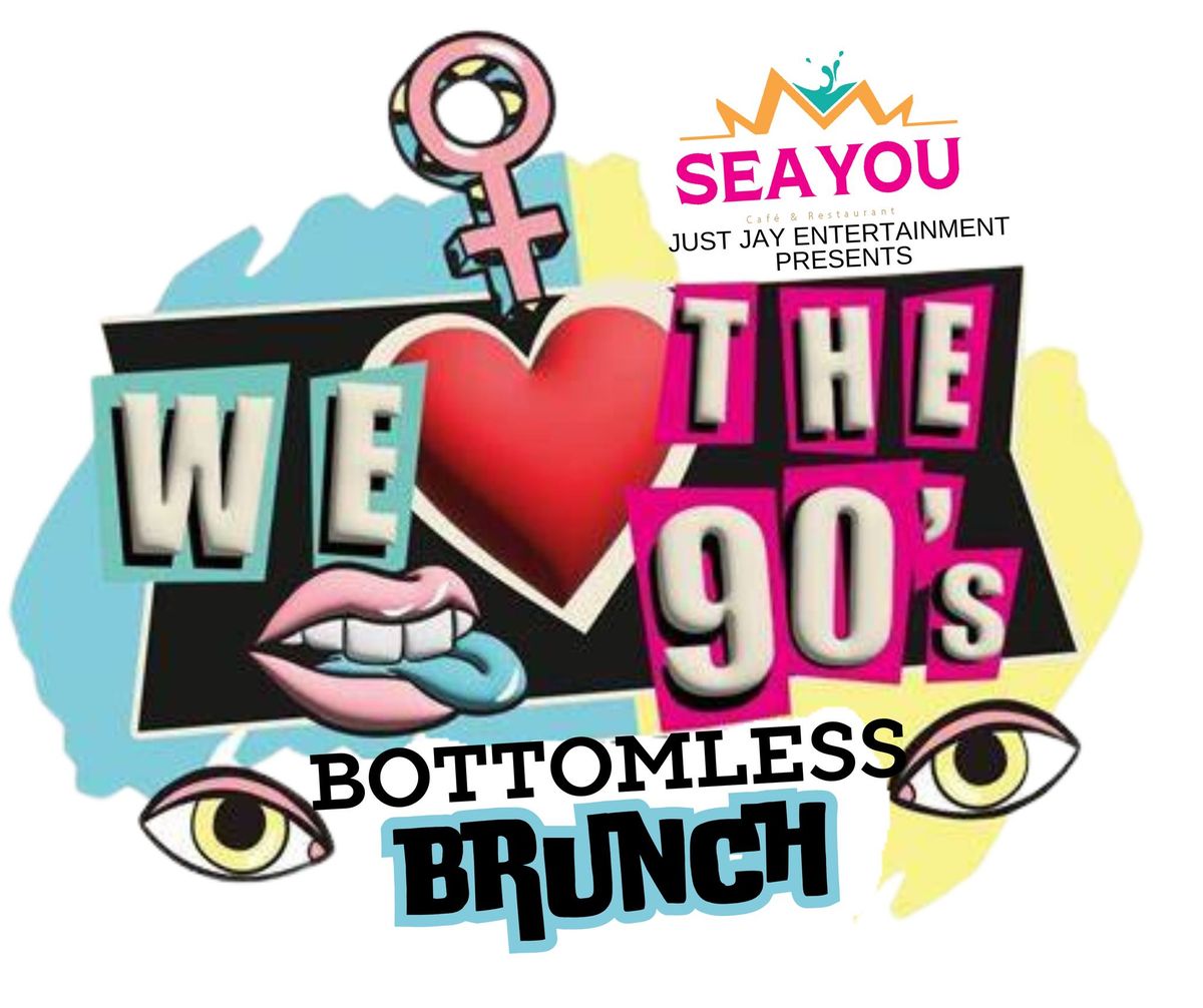 We LOVE the 90's Bottomless Brunch