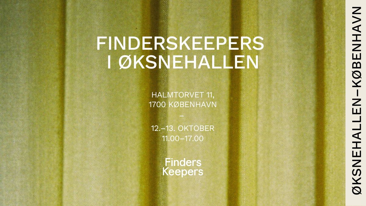 FindersKeepers Designmarked i \u00d8ksnehallen