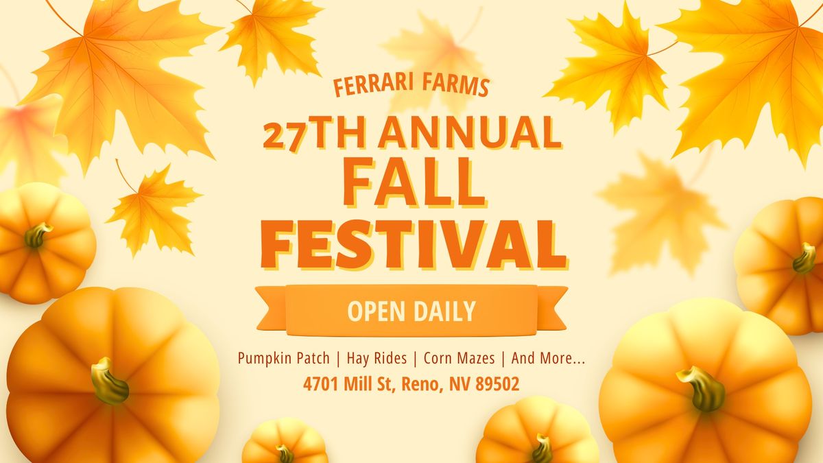 Fall Festival - 27th Annual