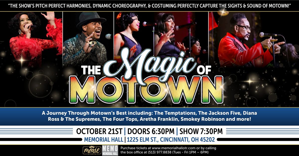 The Magic of Motown - Cincinnati, OH