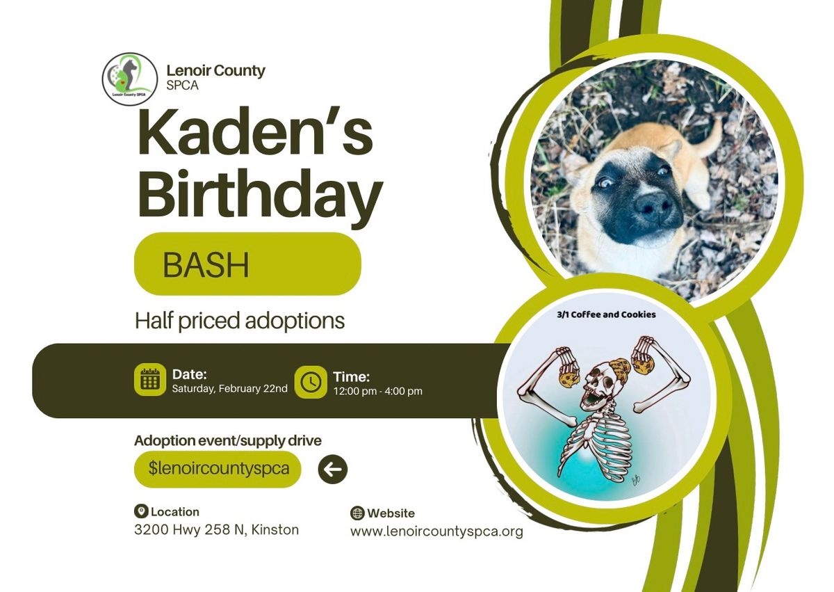 Kaden's Adoption Event and Supply Drive