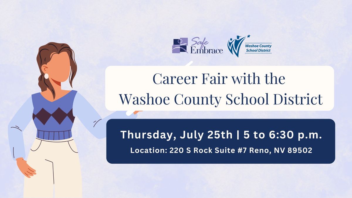 Career Fair with the Washoe County School District