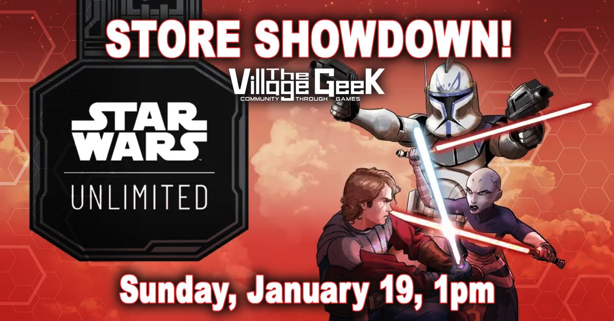 Star Wars: Unlimited Store Showdown