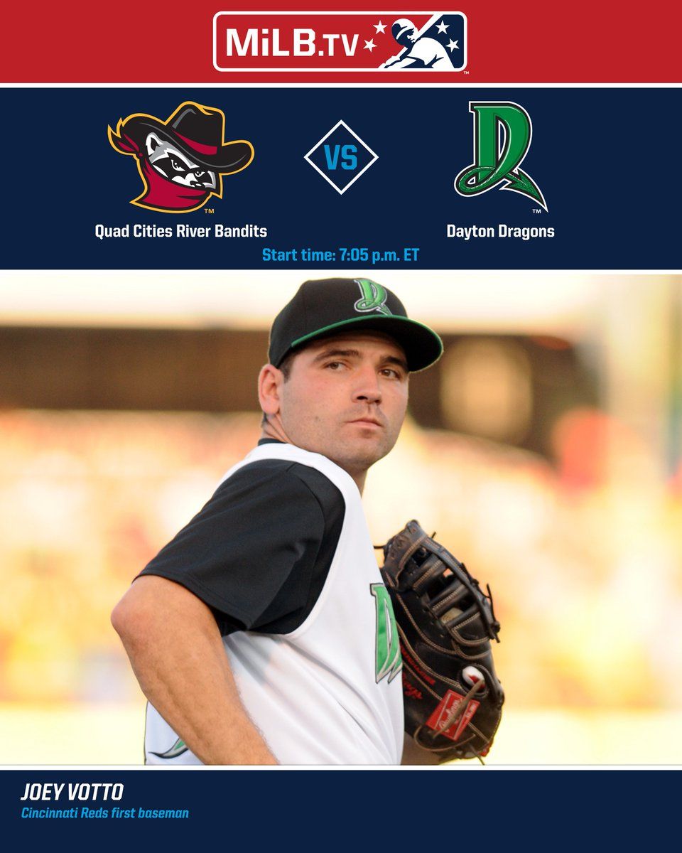 Quad Cities River Bandits vs. Dayton Dragons