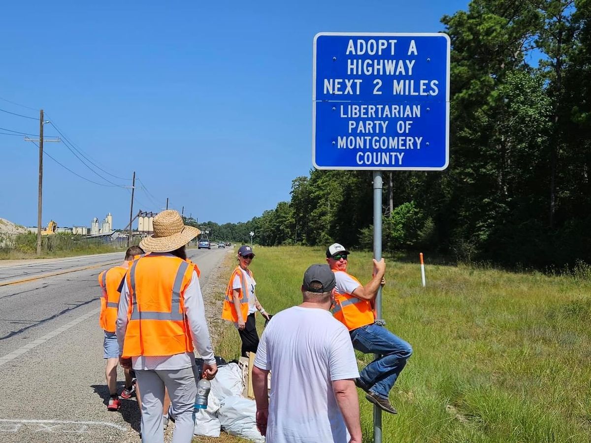 Adopt-a-Highway Volunteer Cleanup