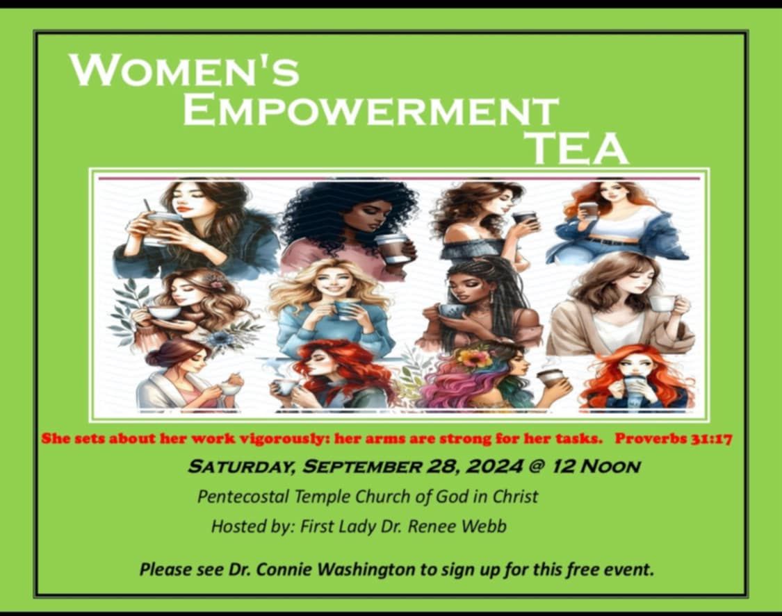 Women's Empowerment Tea Event