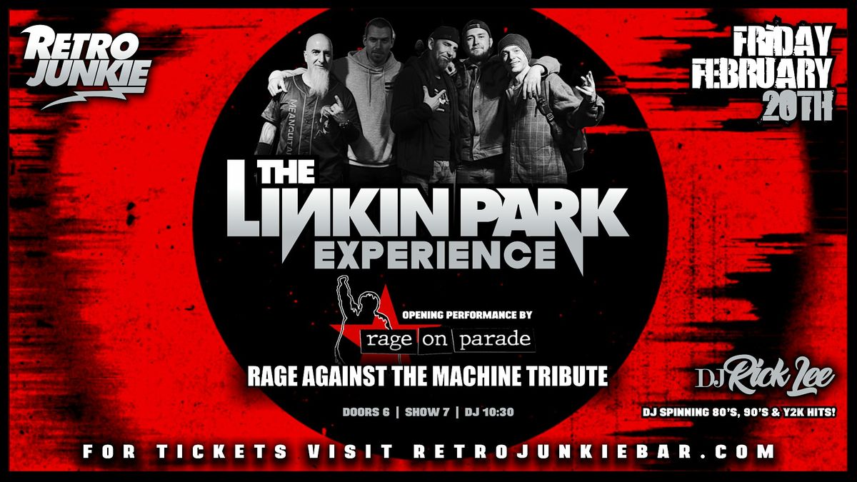 LINKIN PARK TRIBUTE + RAGE AGAINST THE MACHINE TRIBUTE... LIVE!